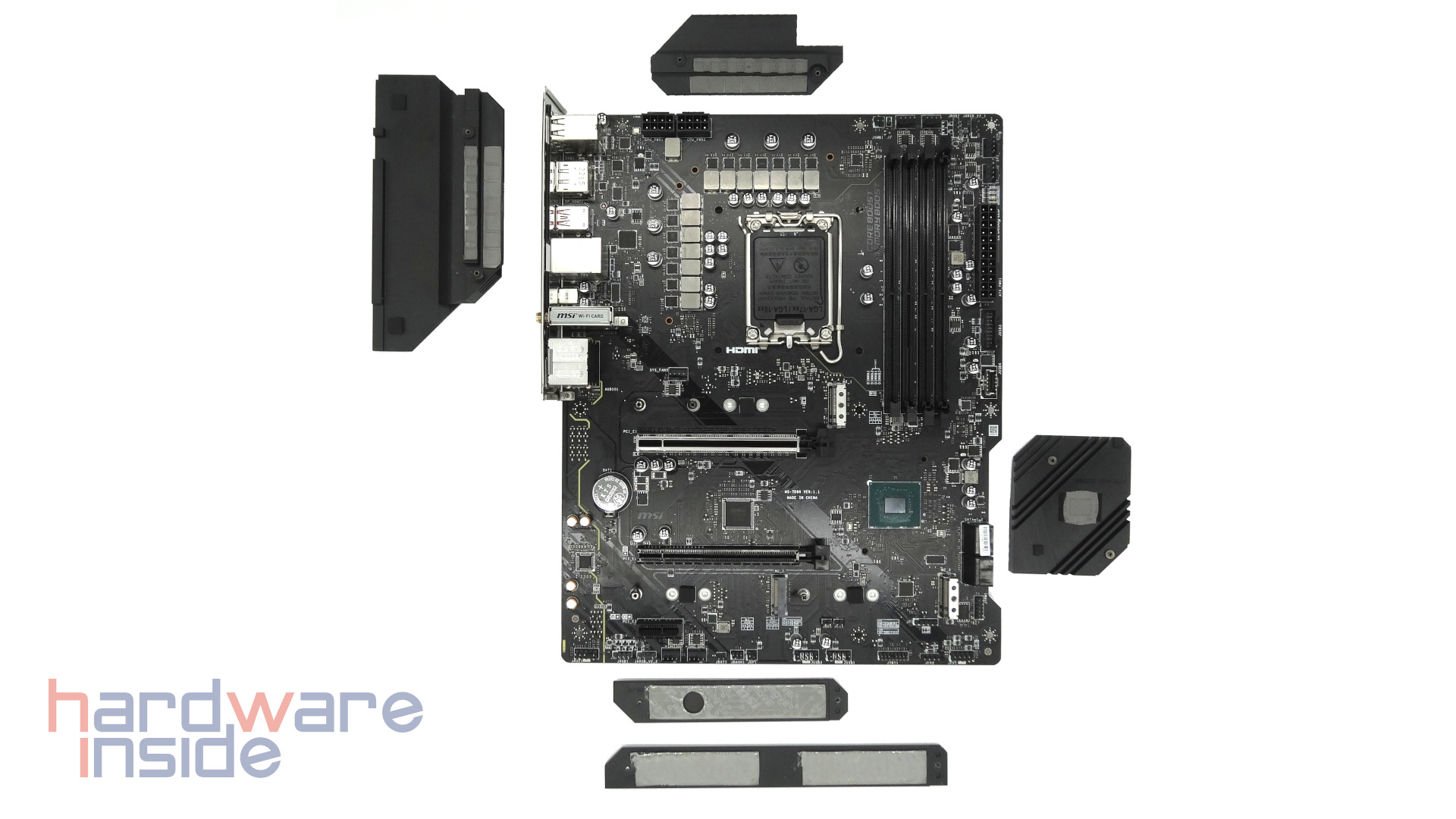 MSI MAG B760 TOMAHAWK WIFI DDR4 Teardown