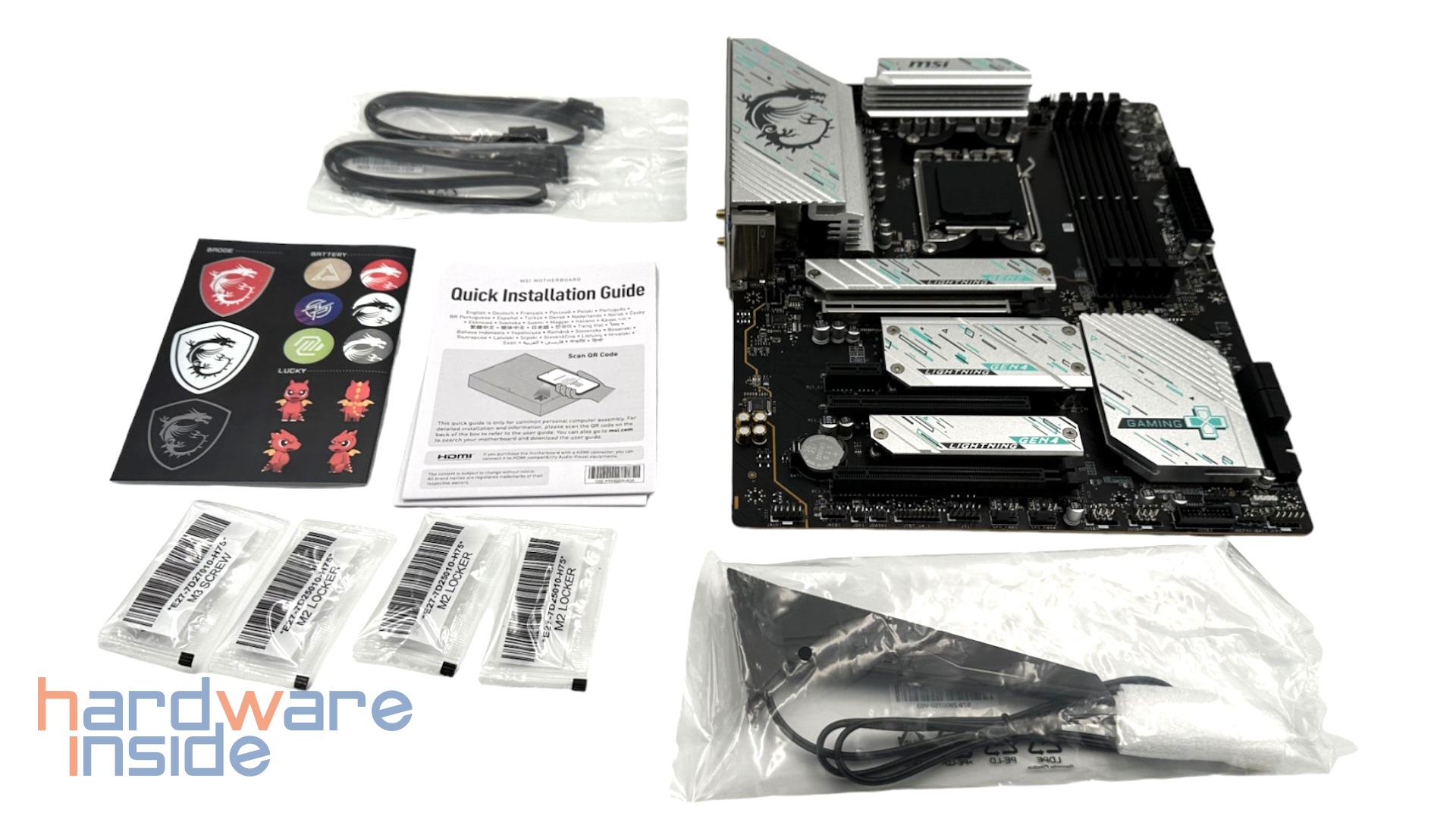 Lieferumfang des MSI X670E Gaming Plus Wifi