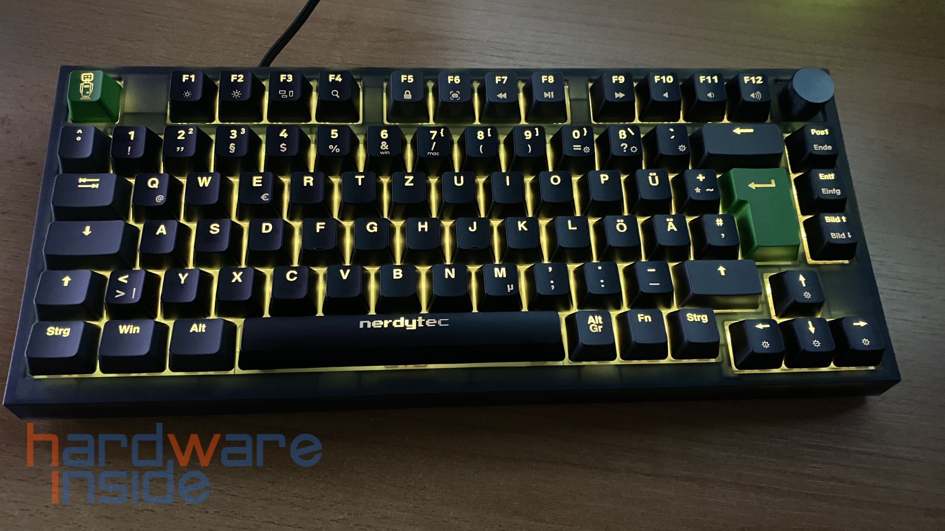 nerdytec CYKEY RGB Mechanical Keyboard im Test