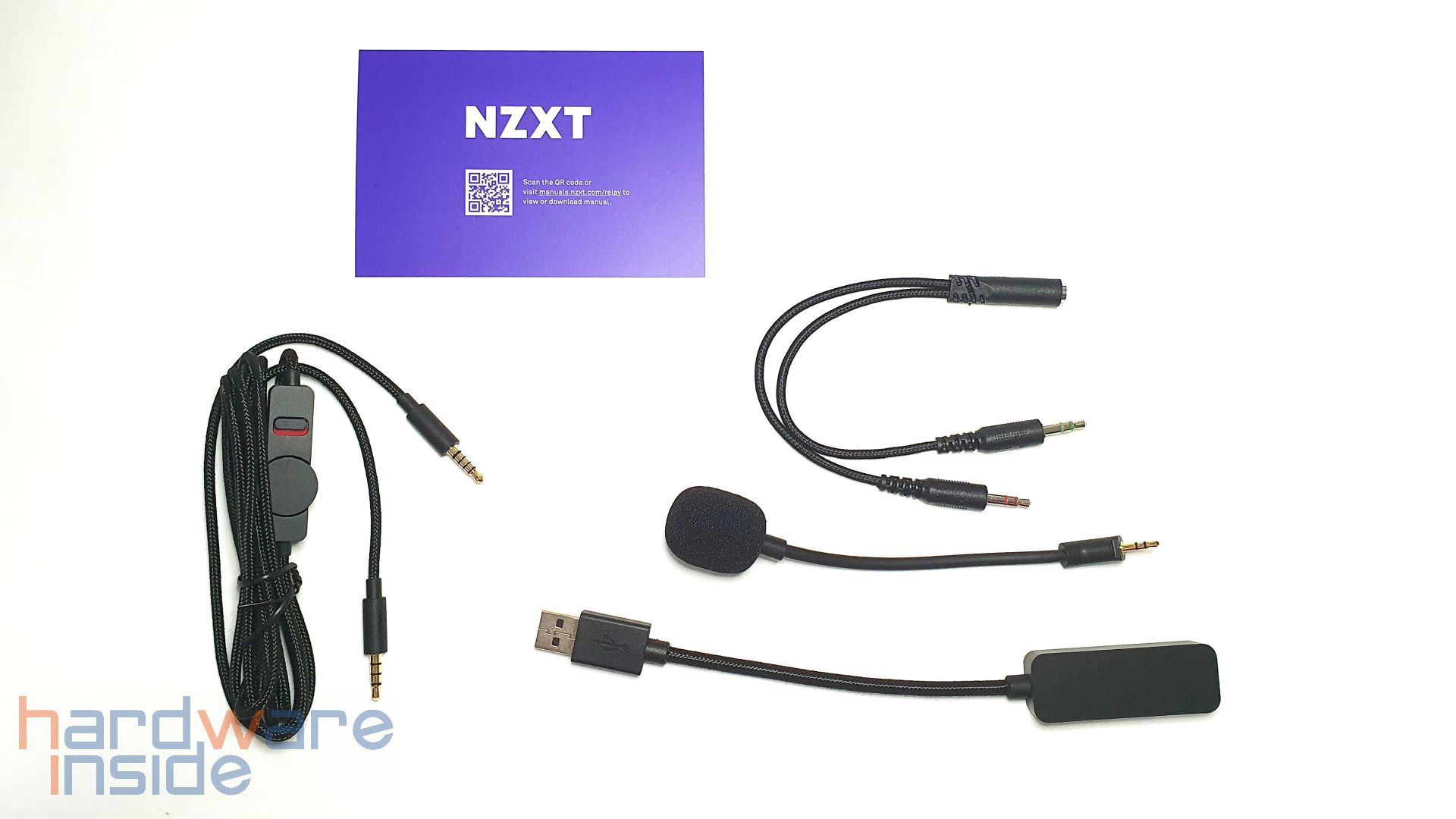 NZXT RELAY HEADSET Lieferumfang