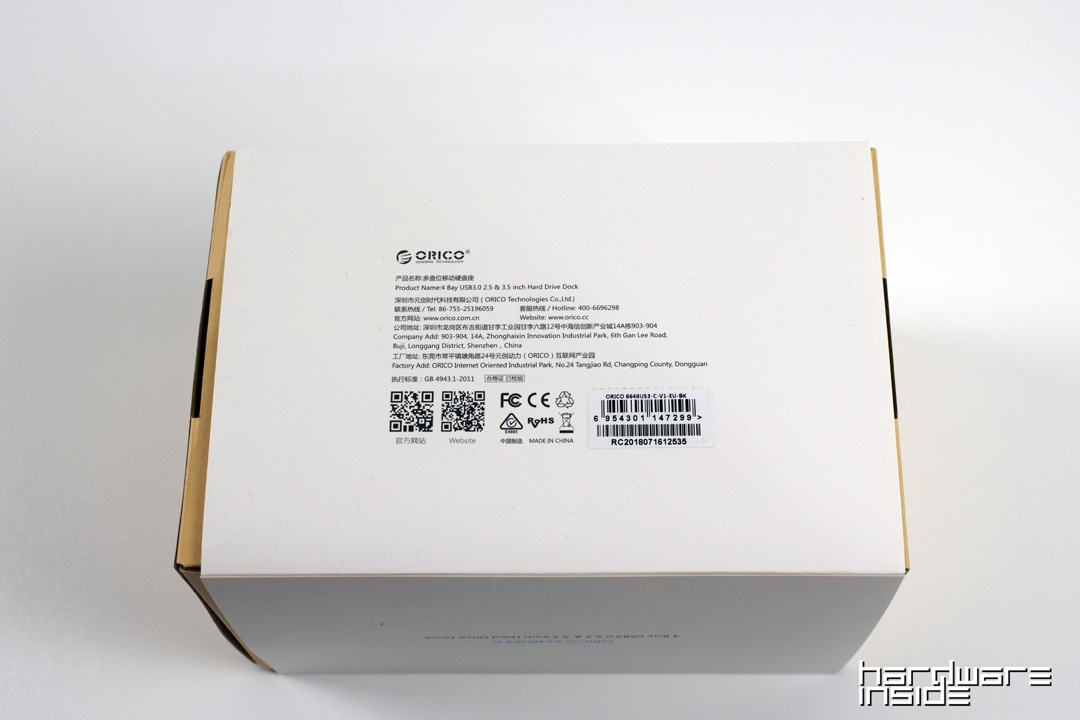 ORICO 2.5 / 3.5 inch 4 Bay USB3.0 1 to 3 Clone Hard Drive Dock im Test