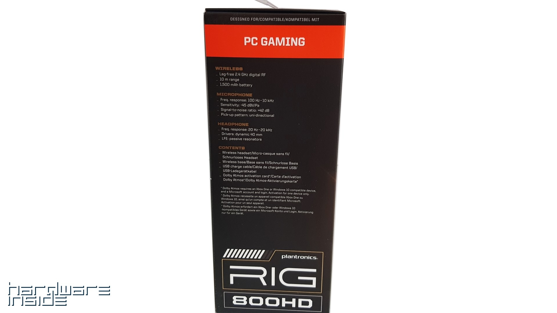 Plantronics RIG 800HD