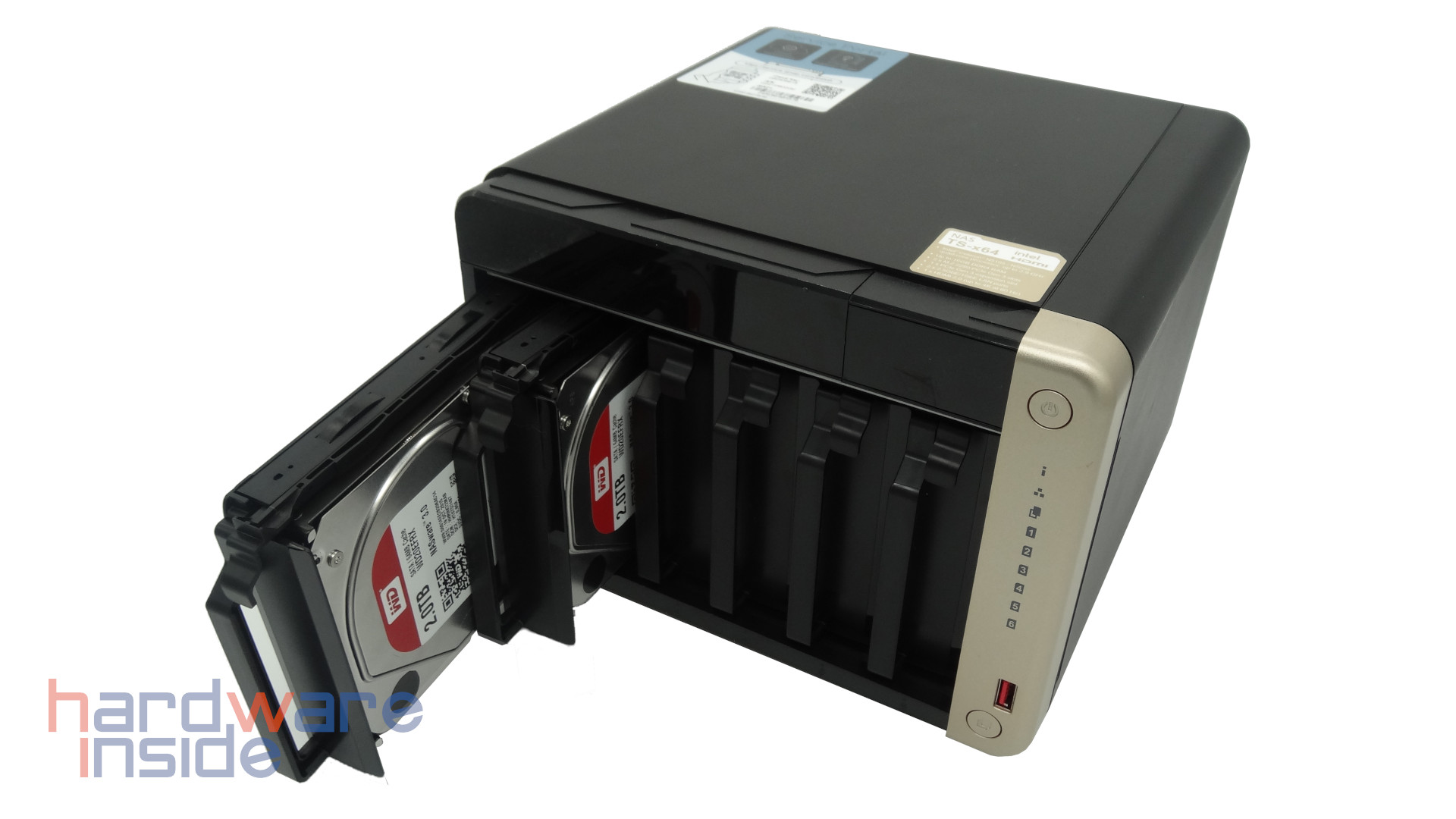 QNAP TS-664 Einschübe