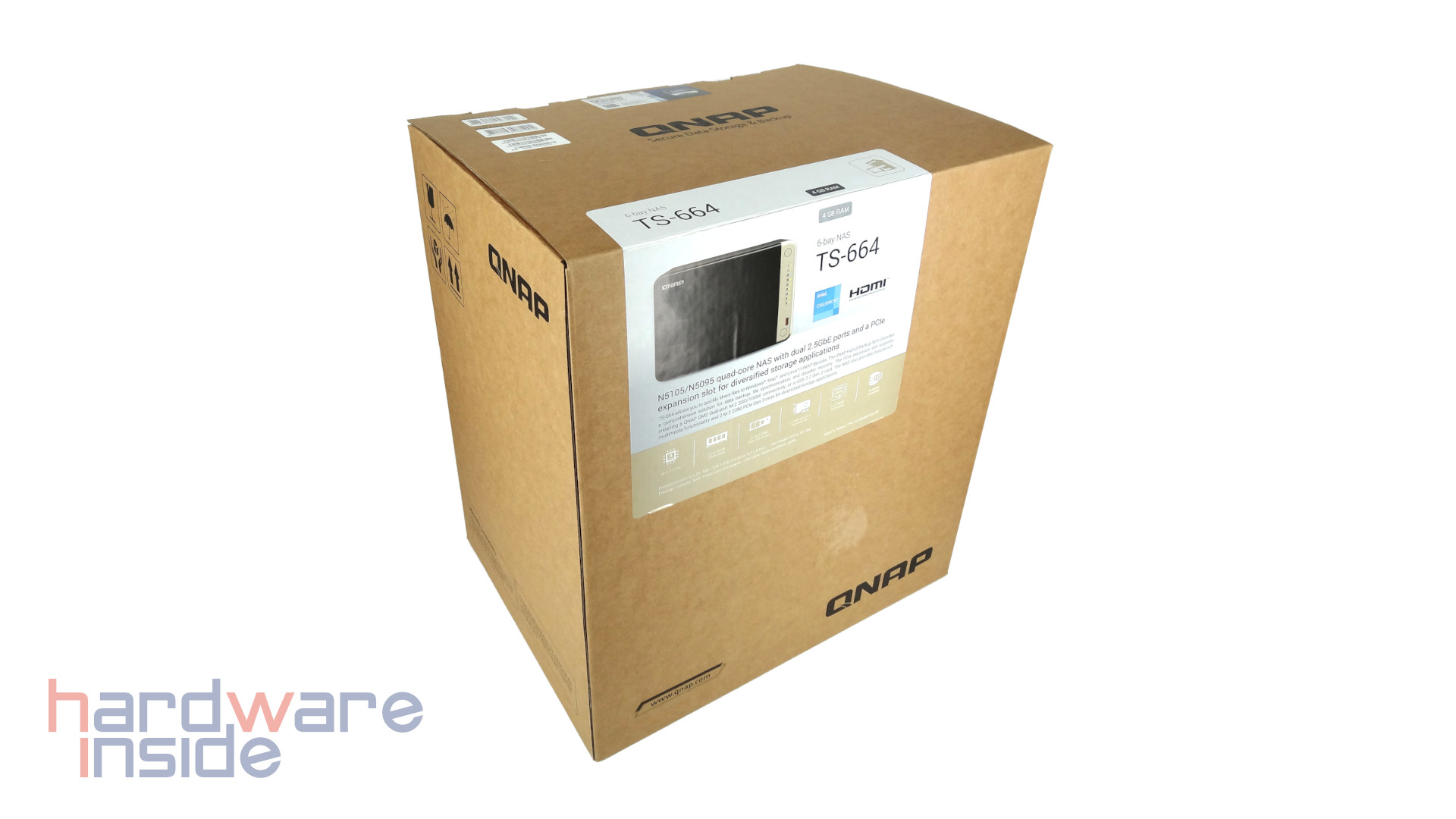 QNAP TS-664 Verpackung