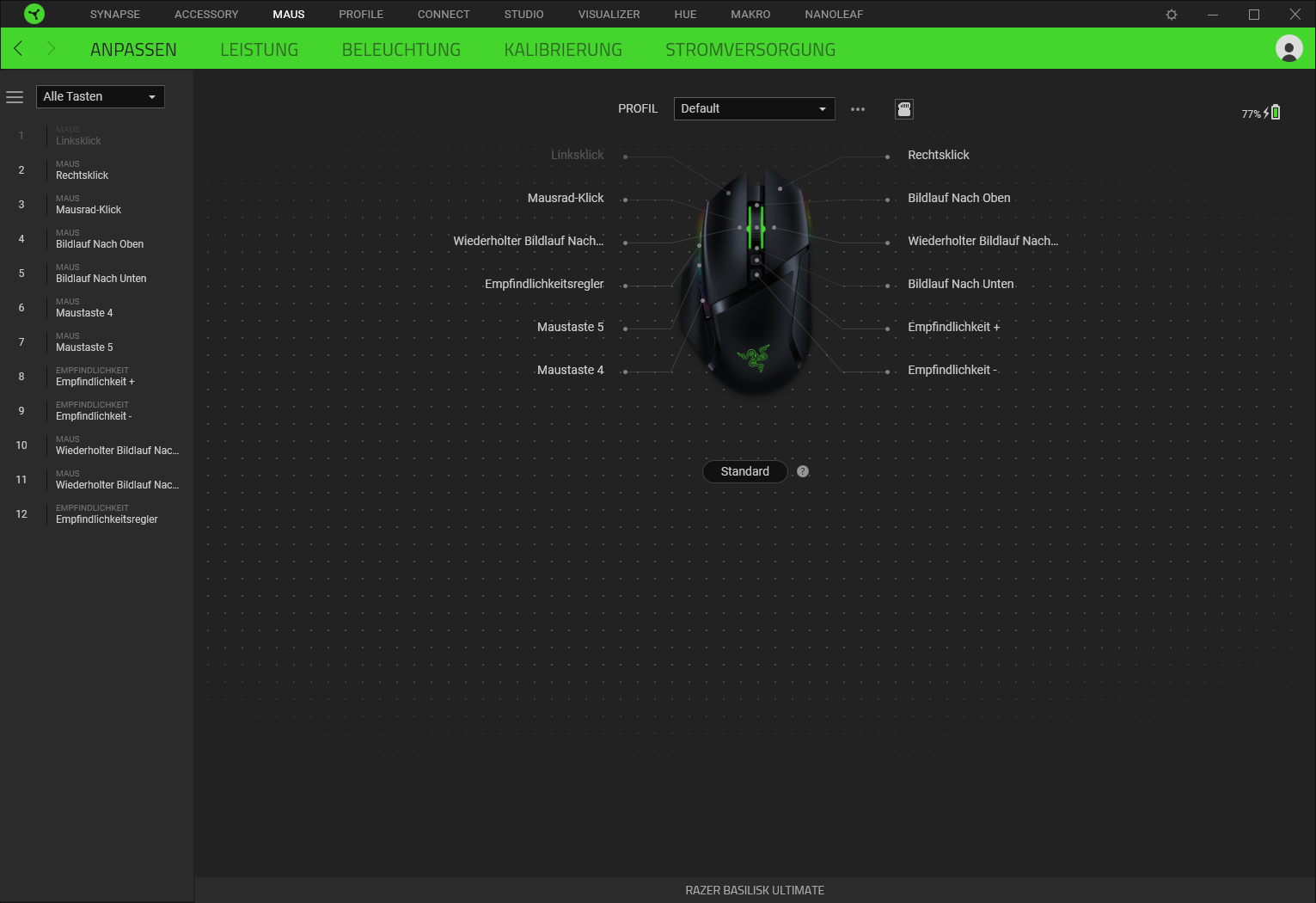 Razer Basilisk Ultimate Software 3