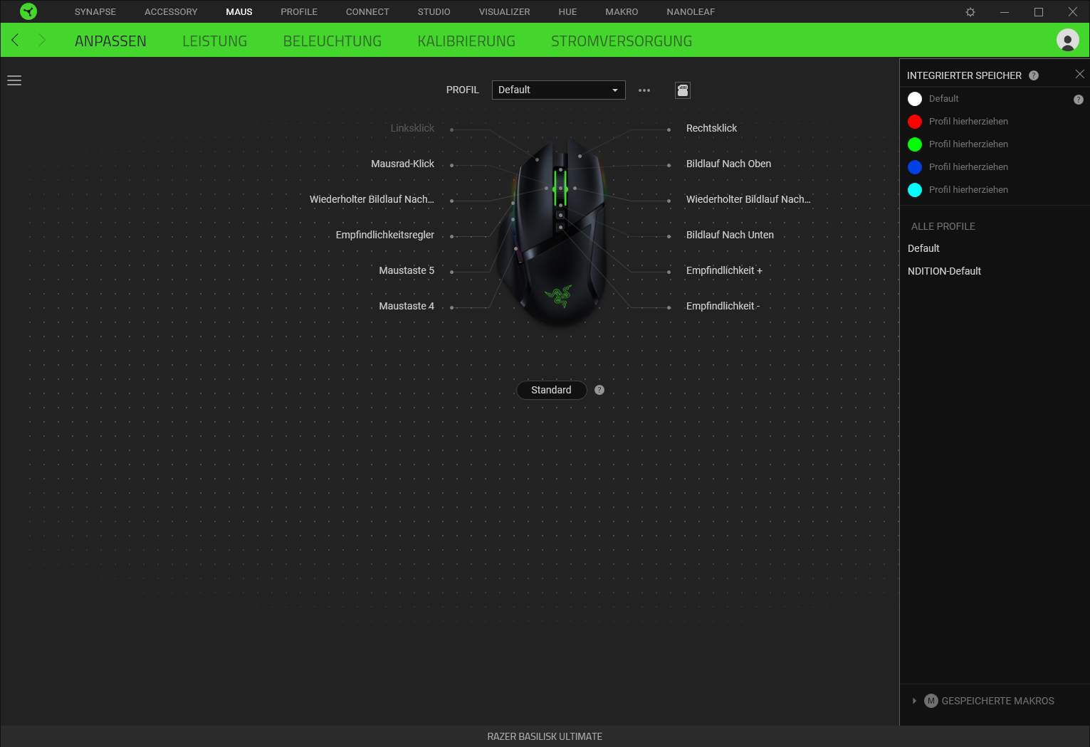 Razer Basilisk Ultimate Software 4