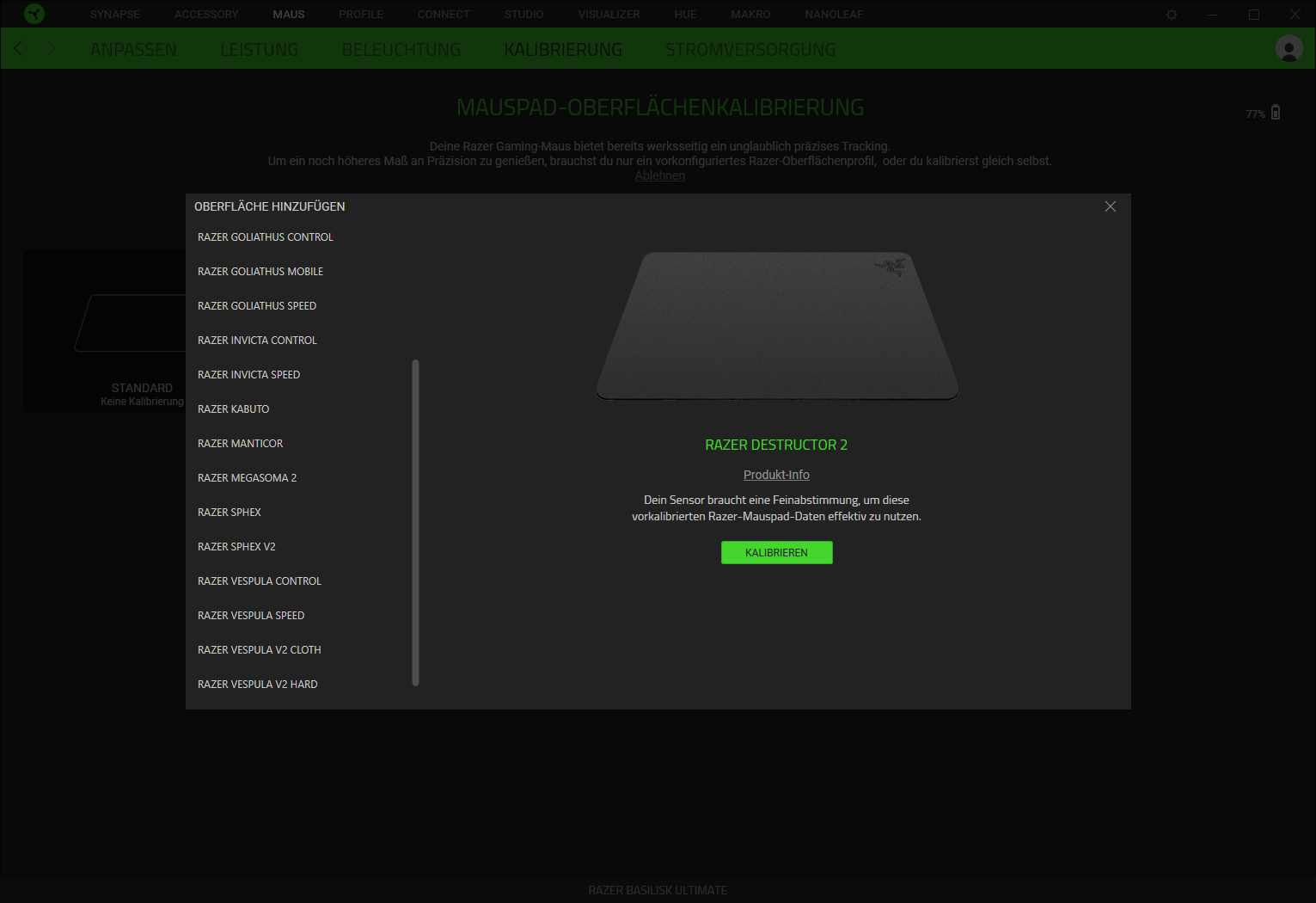 Razer Basilisk Ultimate Software 8