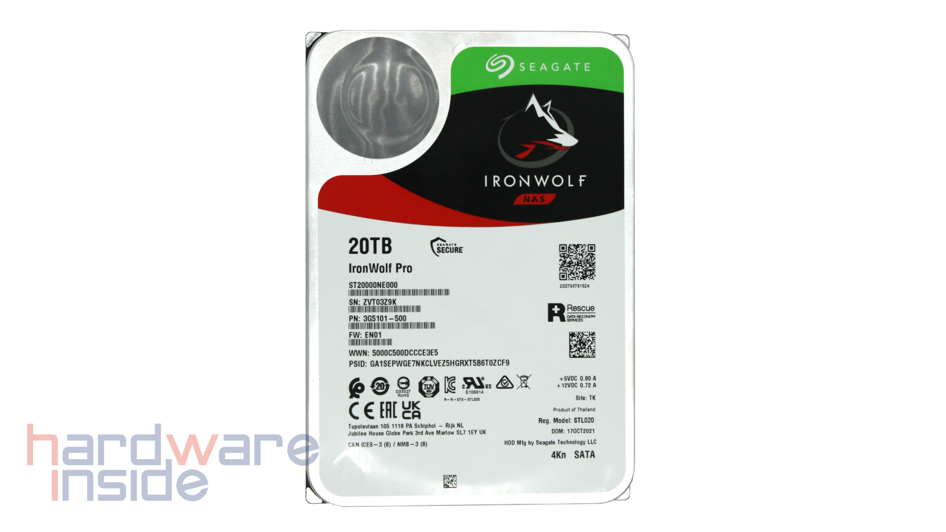Seagate IronWolf Pro 20 TB NAS HDD