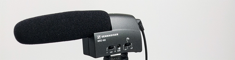 Sennheiser MKE 400 DSLR Richtmikrofon