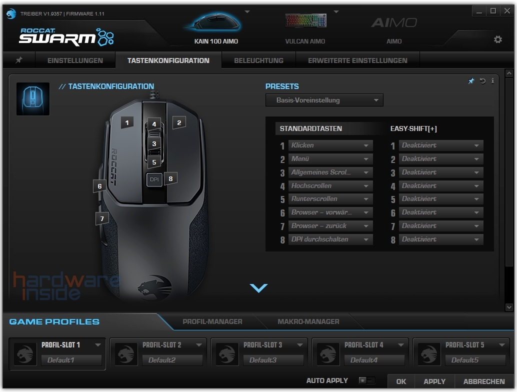 Roccat Vulcan 122 Aimo Und Kain 100 Aimo Im Test Hardware Inside Hardware Inside Forum