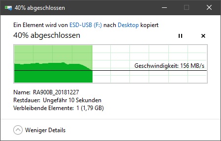 SSD USB Zu Plextor SSD