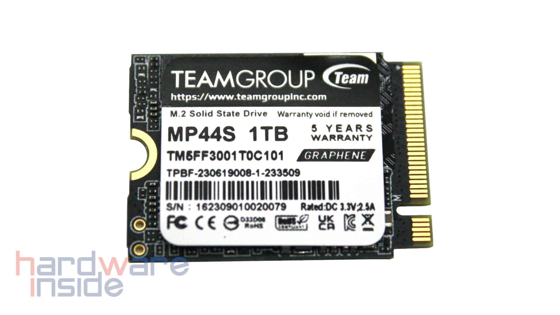 Die TeamGroup MP44S ist eine M.2 SSD im 2230 Formfaktor