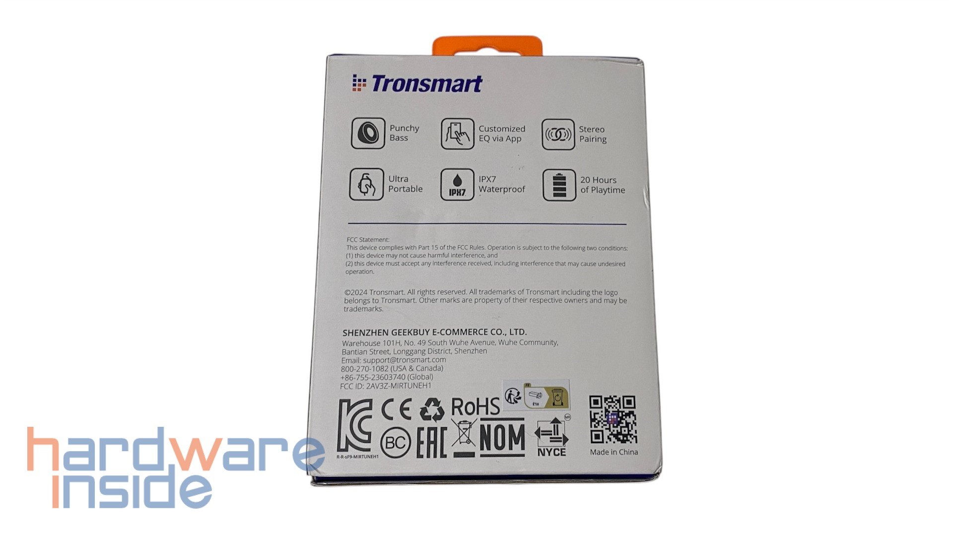 Tronsmart Mirtune H1 Verpackung hinten.2.jpg