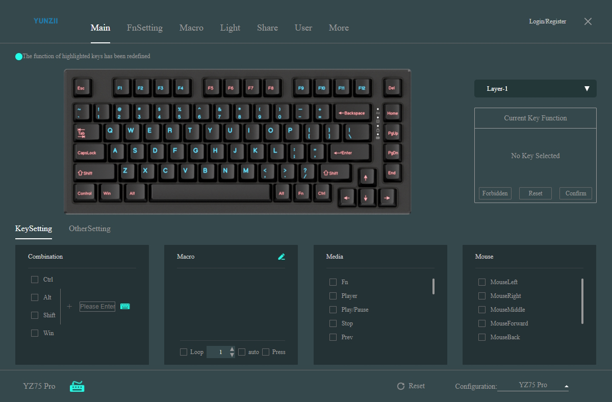 YUNZII YZ75 PRO BLUE Wireless - Software 1.jpg