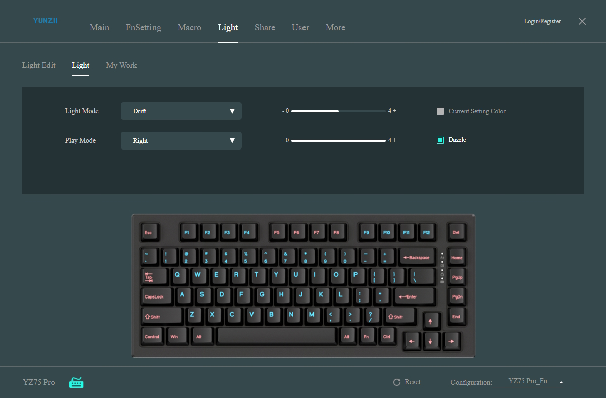YUNZII YZ75 PRO BLUE Wireless - Software 6.jpg