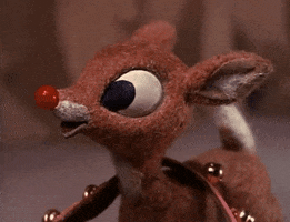 Red Nose Christmas GIF